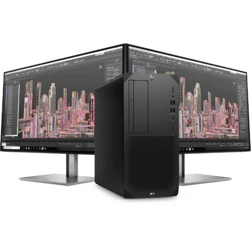 Station de travail HP Z2 G9 - 1 x Intel Core i7 13e génération i7-13700 - Technologie vPro - 16 Go - SSD 512 Go - Tour - Noir 87D72UT#ABC
