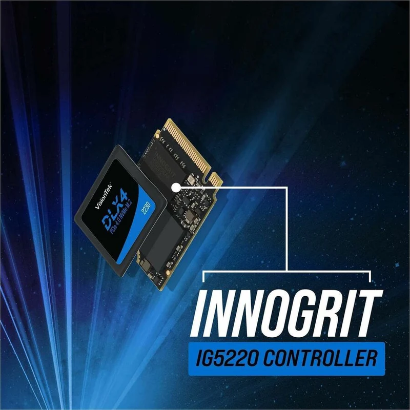 Disque SSD VisionTek DLX4 512 Go - M.2 2230 interne - PCI Express NVMe (PCI Express NVMe 4.0 x4) 901699