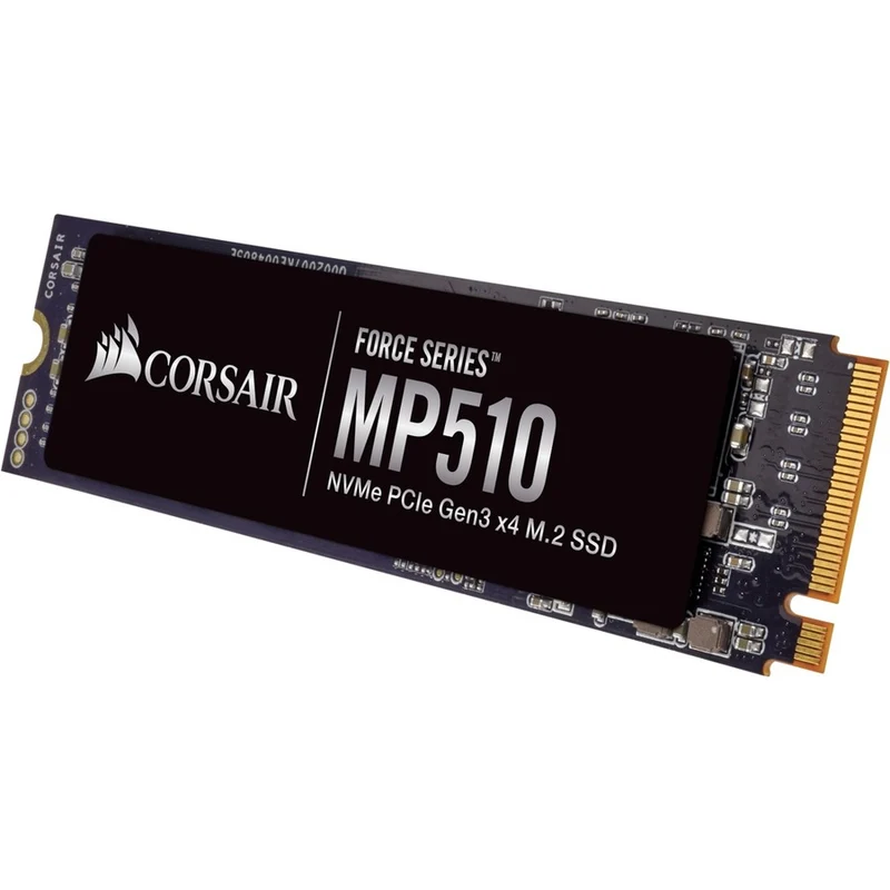 Disque SSD Corsair Force MP510 480 Go - M.2 2280 interne - PCI Express NVMe (PCI Express NVMe 3.1 x4) CSSD-F480GBMP510