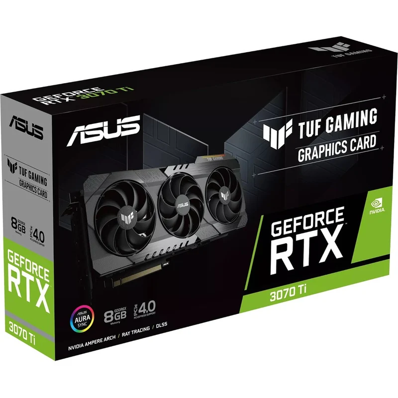 Carte graphique TUF NVIDIA GeForce RTX 3070 Ti - 8 Go GDDR6X TUF-RTX3070TI-8G-V2-GAMIN
