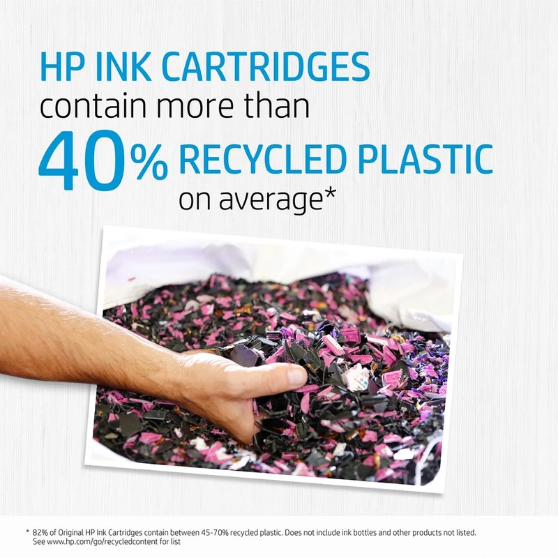 Cartouche d'encre à jet d'encre à haut rendement d'origine HP 67XL - Tricolore - 1 paquet 3YM58AN#140