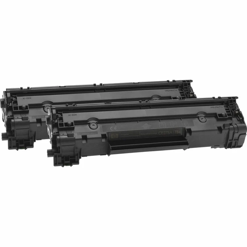 Cartouche de toner laser d'origine HP 78A - Noir - Lot de 2 CE278AD