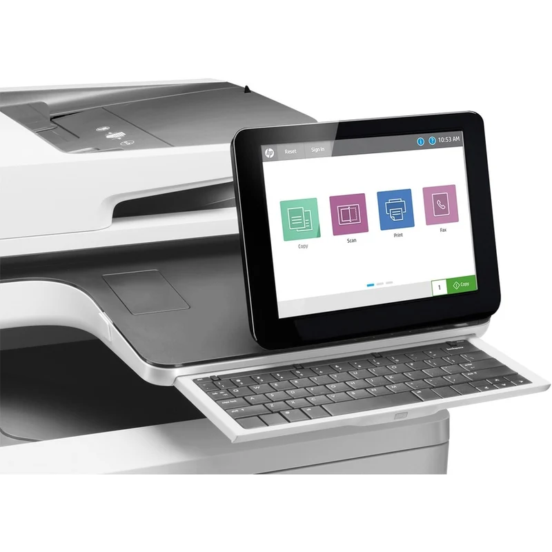 Imprimante multifonction laser HP LaserJet M578c - Copieur couleur/Fax/Scanner - Impression monochrome/couleur 40 ppm - Impression 1200 1200 x 80000 650 - Impression recto verso automatique - 600 7 pages par mois - 87 feuilles d'entrée - Scanner couleur - XNUMX numérisation optique - Fax monochrome - Gigabit Ethernet XNUMXZUXNUMXA #BGJ