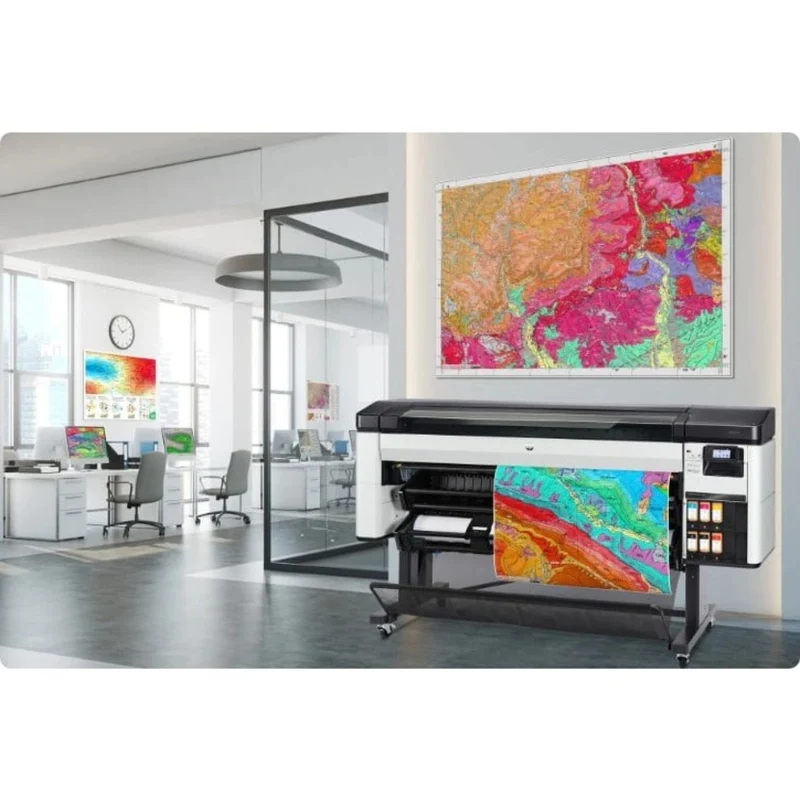 Imprimante grand format à jet d'encre HP Designjet Z6 - Largeur d'impression 64" - Couleur 2QU25A#B1K