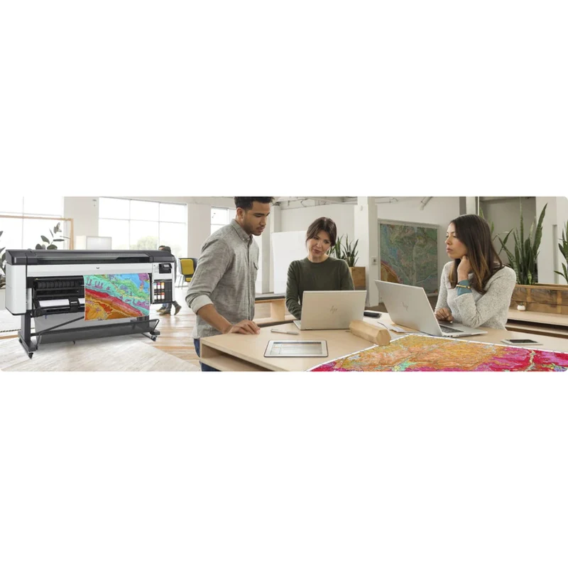 Imprimante grand format à jet d'encre HP Designjet Z6 - Largeur d'impression 64" - Couleur 2QU25A#B1K