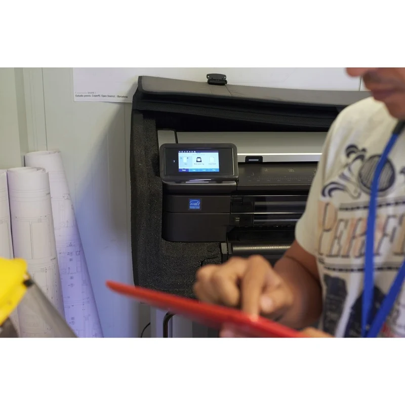 Imprimante grand format à jet d'encre HP Designjet T830 - Largeur d'impression 24" - Couleur F9A28D#B1K