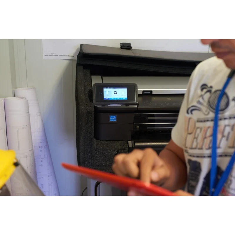 Imprimante grand format à jet d'encre HP Designjet T830 - Largeur d'impression 36" - Couleur F9A30D#B1K