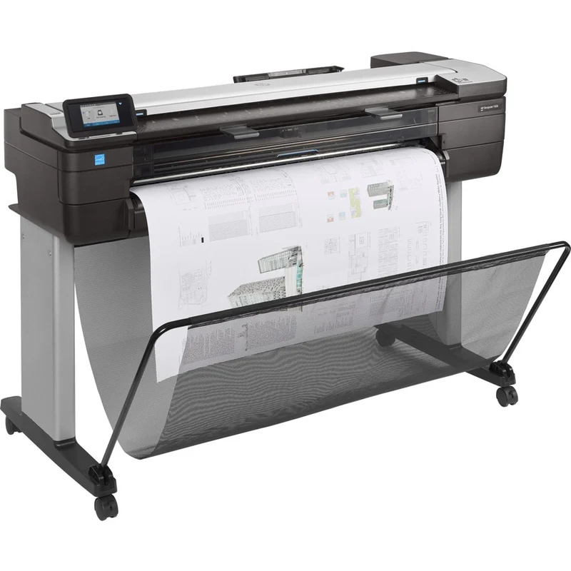 Imprimante grand format à jet d'encre HP Designjet T830 - Largeur d'impression 36" - Couleur F9A30D#B1K