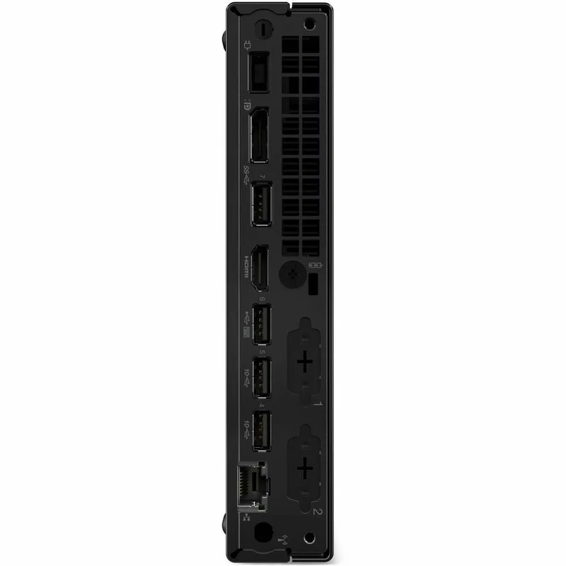 Ordinateur de bureau Lenovo ThinkCentre M70q Gen 5 12TD001KCA - Intel Core i7 14e génération i7-14700T - Technologie vPro - 16 Go - SSD 512 Go - Minuscule - Noir 12TD001KCA