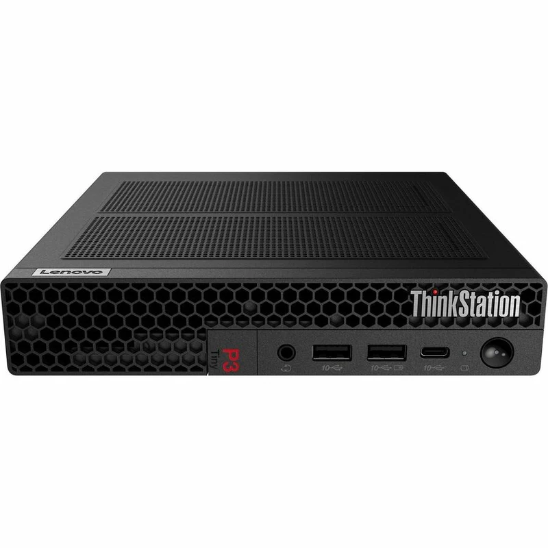 Station de travail Lenovo ThinkStation P3 30H0006VCA - 1 x Intel Core i9 14e génération i9-14900 - Technologie vPro - 16 Go - SSD 512 Go - Tiny - Noir 30H0006VCA