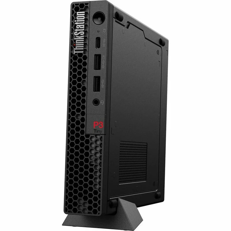 Station de travail Lenovo ThinkStation P3 30H0006VCA - 1 x Intel Core i9 14e génération i9-14900 - Technologie vPro - 16 Go - SSD 512 Go - Tiny - Noir 30H0006VCA