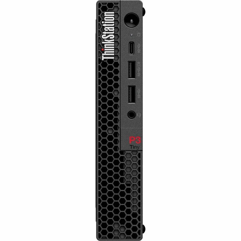 Station de travail Lenovo ThinkStation P3 30H0006VCA - 1 x Intel Core i9 14e génération i9-14900 - Technologie vPro - 16 Go - SSD 512 Go - Tiny - Noir 30H0006VCA