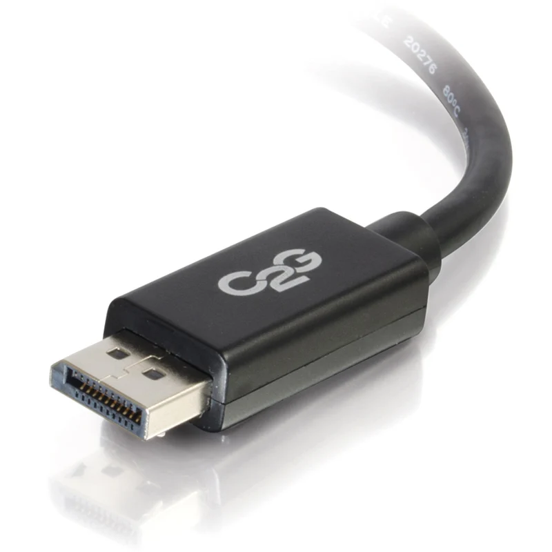 Câble DisplayPort C2G 15 pieds avec loquets 8K UHD M/M - Noir 54403