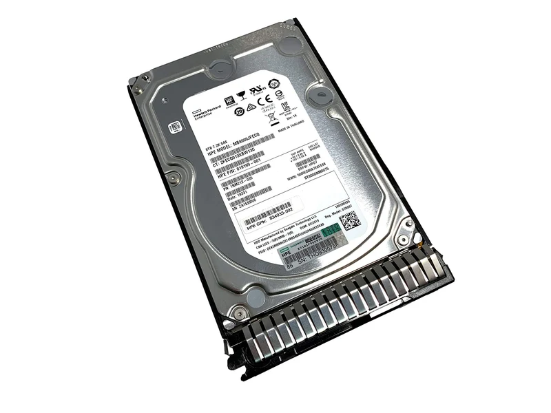 Disque dur HPE 8 To - 3.5" interne - SAS (SAS 12 Gbit/s) 820032-001