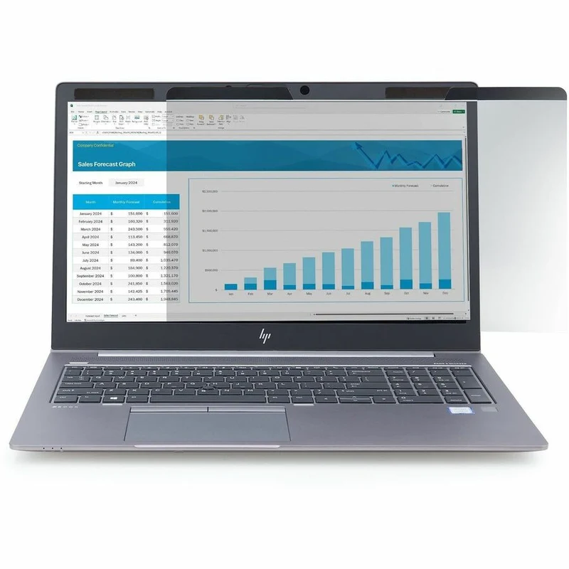 StarTech.com Écran de confidentialité magnétique pour ordinateur portable 16 pouces 16:10, filtre réversible, protection d'écran d'ordinateur, TAA, protection contre la lumière bleue 161LM-PRIVACY-SCREEN