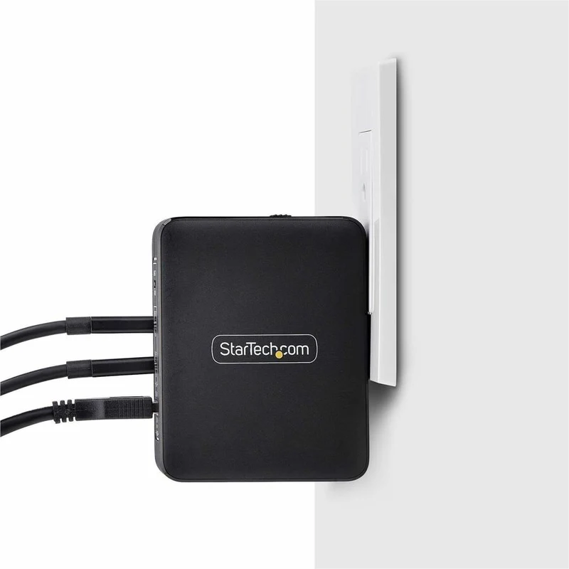 Chargeur mural USB-C 140 W StarTech.com, 3 x USB-C/1 x USB-A, adaptateur secteur PD 3.1 GaN international pour MacBook Pro/Max/Dell XPS/Inspiron 3114GCU-WALL-CHARGER