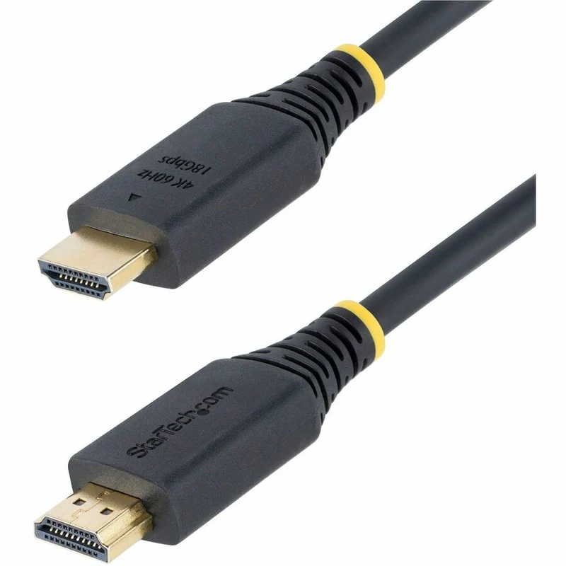 Câble HDMI haute vitesse StarTech.com de 1 cm, 30K 4 Hz/60p 1440 Hz, 144 Gbit/s, cordon HDMI 18 UHD, gaine TPE HDMI2.0-CABLE-2K4-60F