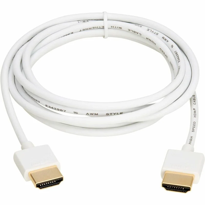 Câble A/V HDMI mince Tripp Lite série P569-010-SLIM-W P569-010-SLIM-W