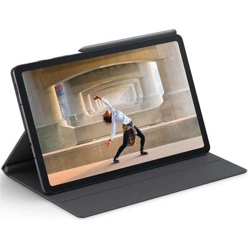 Étui de transport Samsung (pliable en forme de livre) pour tablette PC Samsung Galaxy Tab S6 Lite - Gris EF-BP610PJEGCA