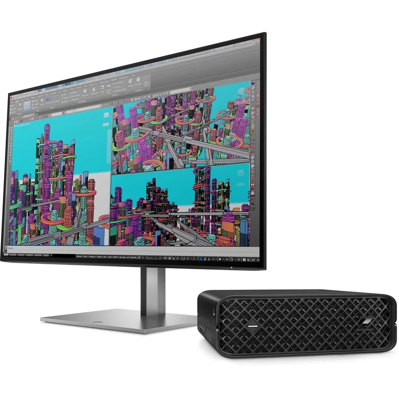 Station de travail HP Z2 Mini G9 - 1 x Intel Core i7 13e génération i7-13700 - Technologie vPro - 32 Go - SSD 512 Go - Mini PC 87C20UT#ABA