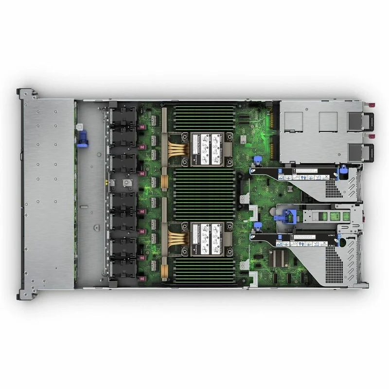 Serveur rack 360U HPE ProLiant DL11 Gen1 - 1 x Intel Xeon Silver 4510 2.40 GHz - 64 Go de RAM - 960 Go de SSD - (2 x 480 Go) Configuration SSD - Serial ATA/600, contrôleur SAS 12 Gb/s P71686-005