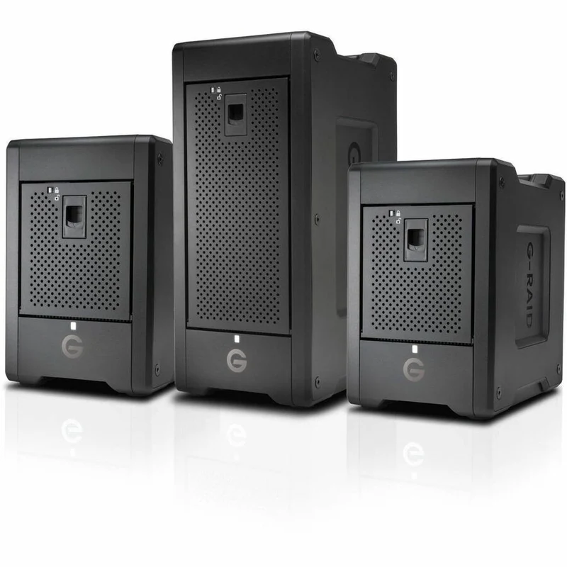 Système de stockage DAS SanDisk Professional G-RAID Shuttle 4 SDPH34H-080T-NBAAB