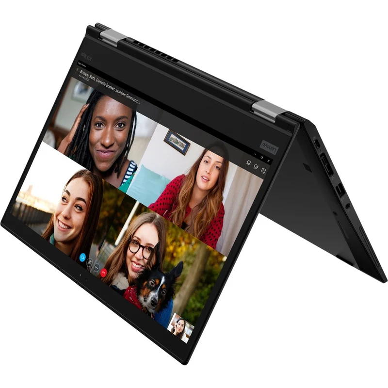 Lenovo ThinkPad X13 Yoga Gen 1 20SYS4DR00 Ordinateur portable convertible 13.3 en 2 à écran tactile 1" - Full HD - Intel Core i5 10e génération i5-10210U - 8 Go - SSD 512 Go - Noir 20SYS4DR00
