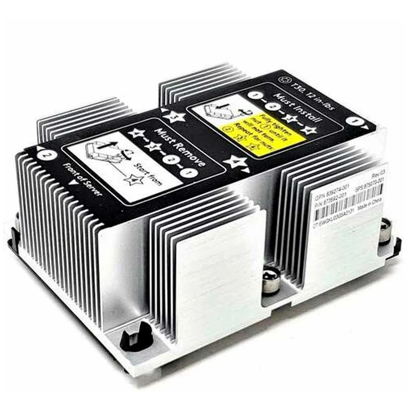 Kit de dissipateur thermique avant pour processeur HPE XD220v P2-B49854