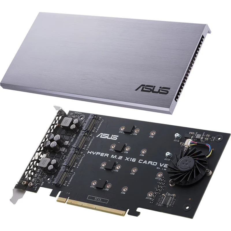 Adaptateur Asus M.2 vers PCI Express HYPER M.2 X16 CARD V2