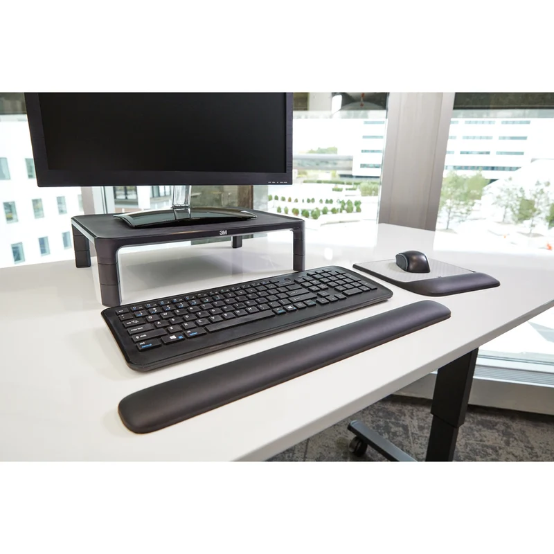 Tapis de souris 3M Precise avec repose-poignet en gel MW85B
