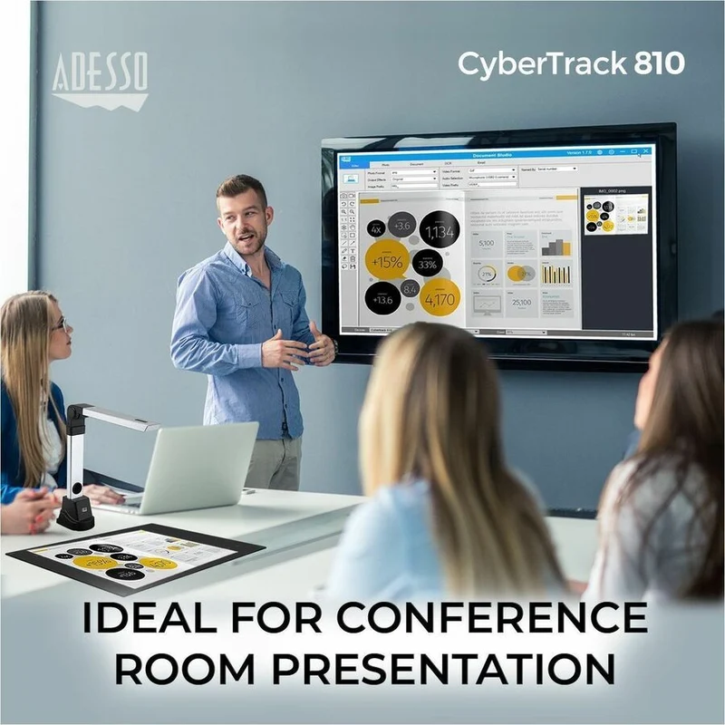 Caméra de documents Adesso Cybertrack 810 CYBERTRACK 810