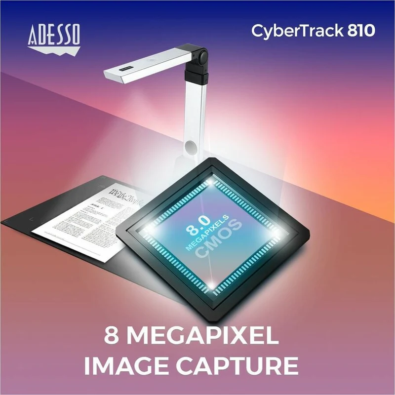 Caméra de documents Adesso Cybertrack 810 CYBERTRACK 810