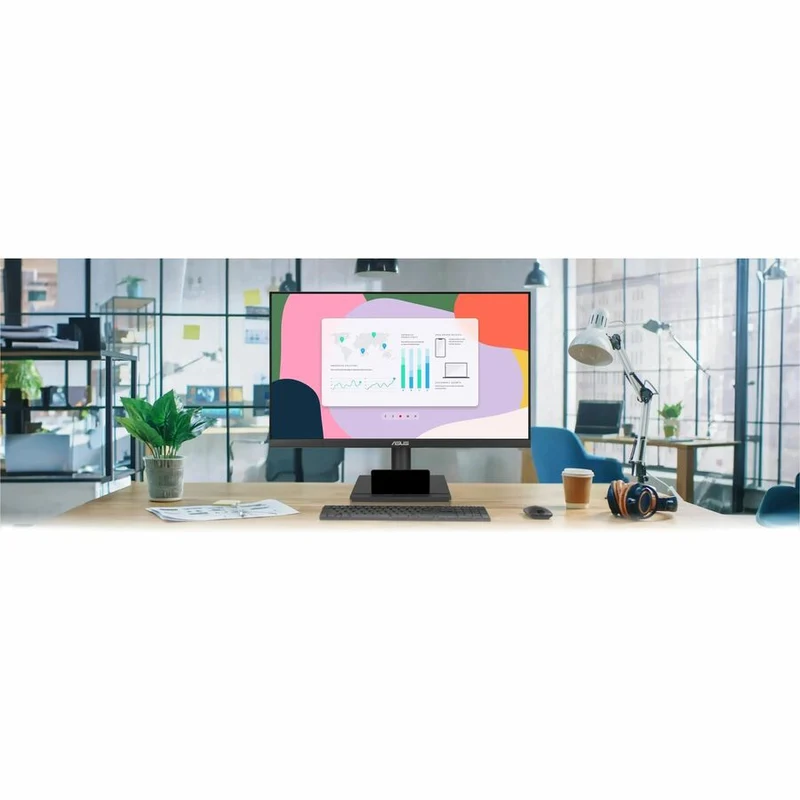 Moniteur LED 27K UHD Asus VA27UCPS 4" - 16:9 - Noir VA27UCPS