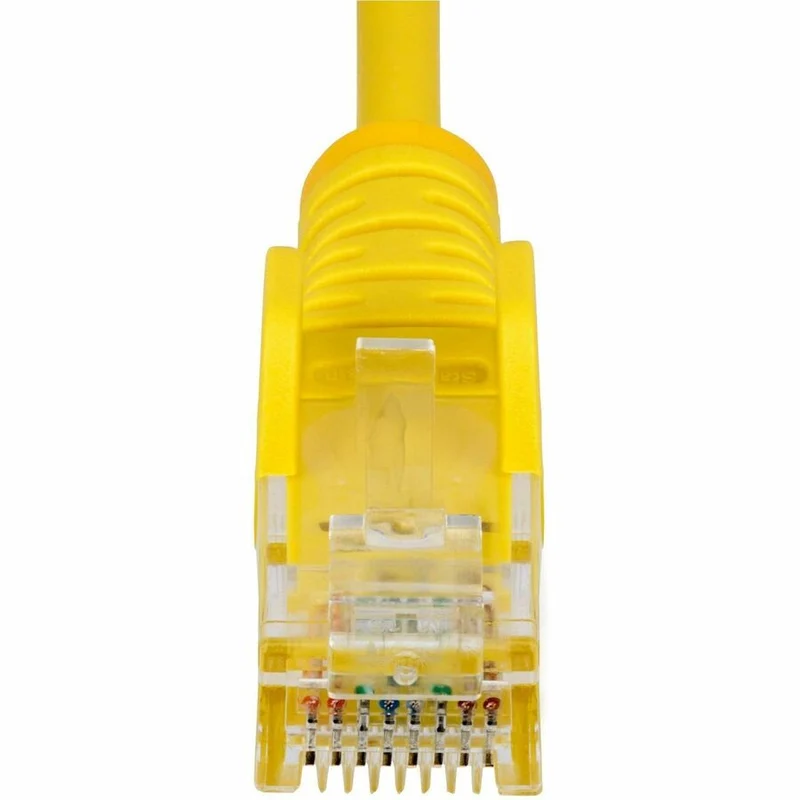 StarTech.com Câble Ethernet CAT50 fin blanc de 6 m, RJ45 fin sans accroc, UTP, LSZH, cuivre nu 28 AWG, cordon de raccordement réseau fin, testé Fluke N6PAT50YLS