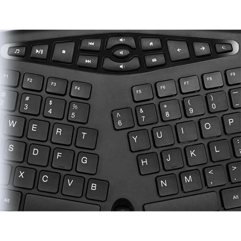Clavier de bureau ergonomique USB Adesso TruForm Media 160 AKB-160UB-FR