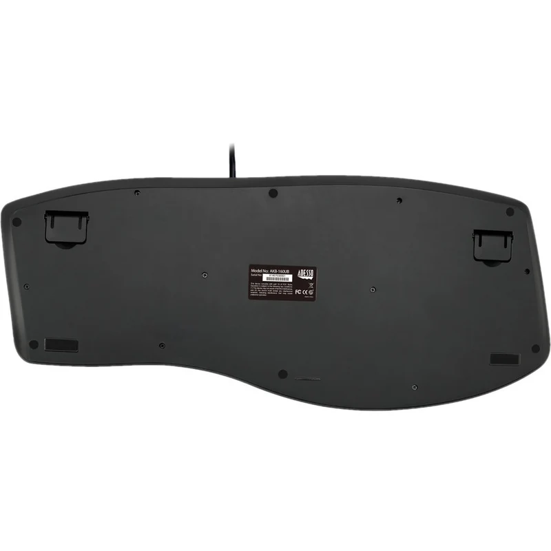 Clavier de bureau ergonomique USB Adesso TruForm Media 160 AKB-160UB-FR