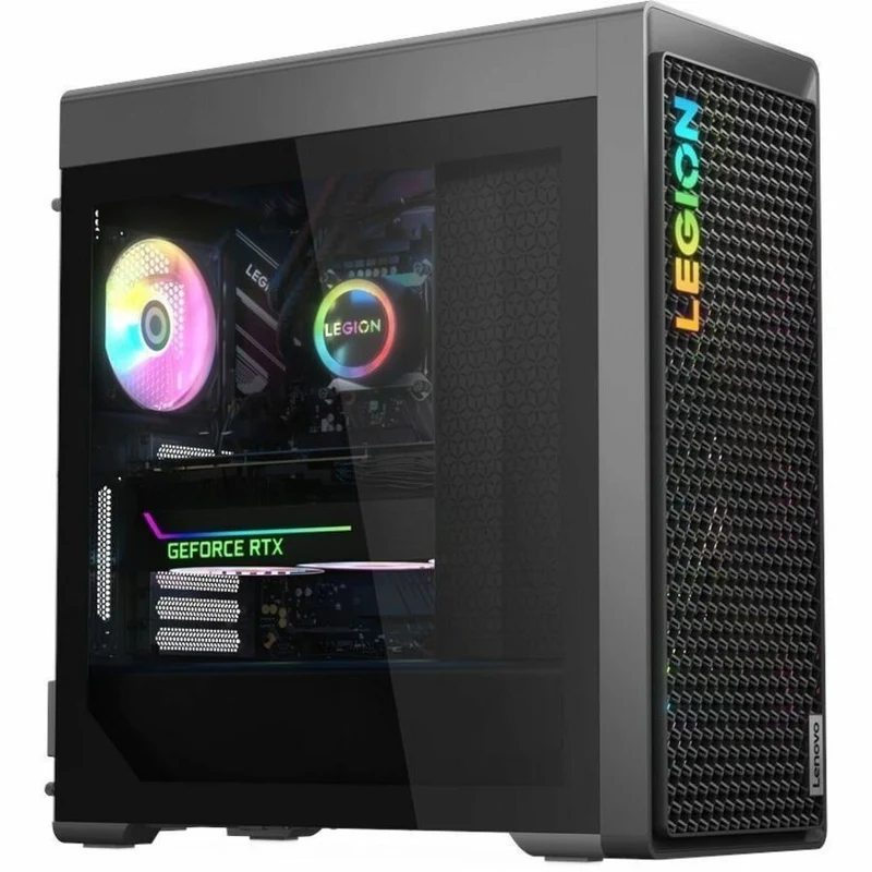 Ordinateur de bureau de jeu Lenovo Legion T7 34IRZ8 90V6000CUS - Intel Core i9 13e génération i9-13900KF - 32 Go - SSD 1 To - Tour - Gris orage 90V6000CUS
