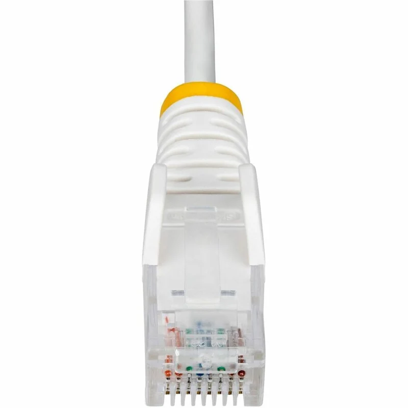 Câble Ethernet CAT25 fin blanc de 6 m StarTech.com, RJ45 fin sans accroc, UTP, LSZH, cuivre nu 28 AWG, cordon de raccordement réseau fin, testé Fluke N6PAT25WHS