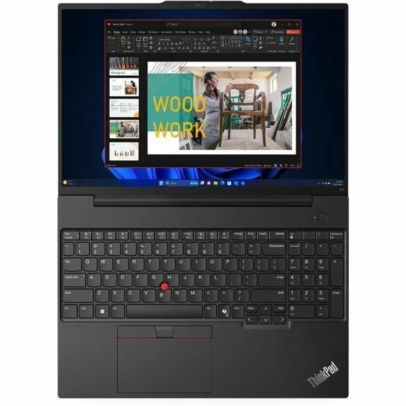 Ordinateur portable Lenovo ThinkPad E16 Gen 2 21MA0004US 16" à écran tactile - WUXGA - Intel Core Ultra 5 125U - 16 Go - SSD 512 Go - Clavier anglais - Noir 21MA0004US