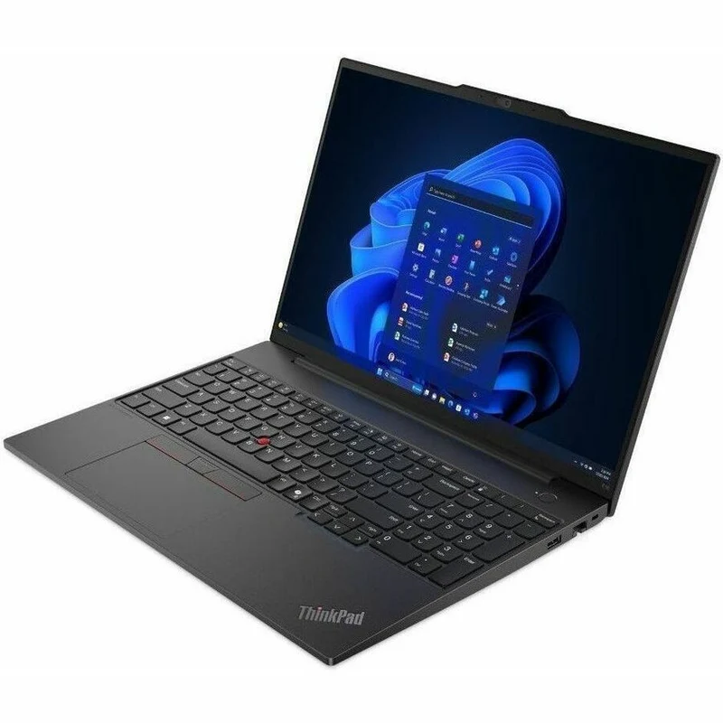 Ordinateur portable Lenovo ThinkPad E16 Gen 2 21MA0004US 16" à écran tactile - WUXGA - Intel Core Ultra 5 125U - 16 Go - SSD 512 Go - Clavier anglais - Noir 21MA0004US