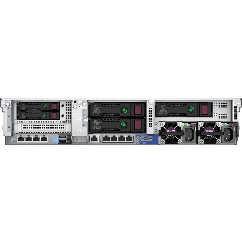 Serveur rack 380U HPE ProLiant DL10 G2 - 1 x Intel Xeon Silver 4210R 2.40 GHz - 32 Go RAM - Contrôleur SAS 12 Gbit/s P50751-B21