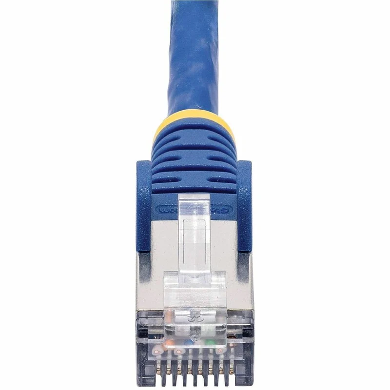 Câble Ethernet CAT6 bleu StarTech.com de 8 m, RJ45 anti-accroc, 25G/40G 2000 100 MHz, PoE 26 W, S/FTP, cuivre nu pur 6 AWG, cordon de raccordement réseau LSZH NLBL-8F-CATXNUMX-PATCH