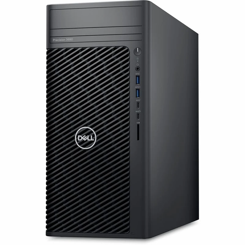 Station de travail Dell Precision 3000 3680 - Intel Core i5 14e génération i5-14500 - Technologie vPro - 16 Go - SSD 512 Go - Tour - Noir VMWDH