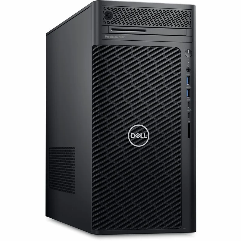 Station de travail Dell Precision 3000 3680 - Intel Core i5 14e génération i5-14500 - Technologie vPro - 16 Go - SSD 512 Go - Tour - Noir VMWDH