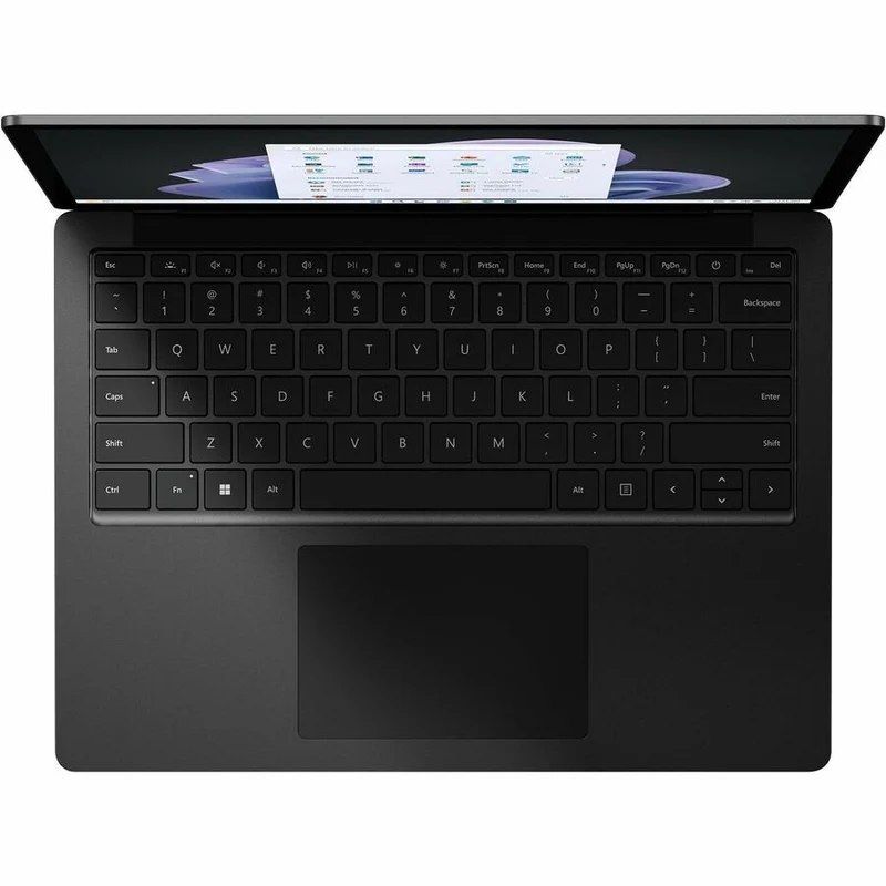 Ordinateur portable Microsoft Surface Laptop 5 15" à écran tactile - Intel Core i7 12e génération i7-1255U - Plateforme Intel Evo - 16 Go - SSD 512 Go - Clavier anglais - Noir mat RIS-00005