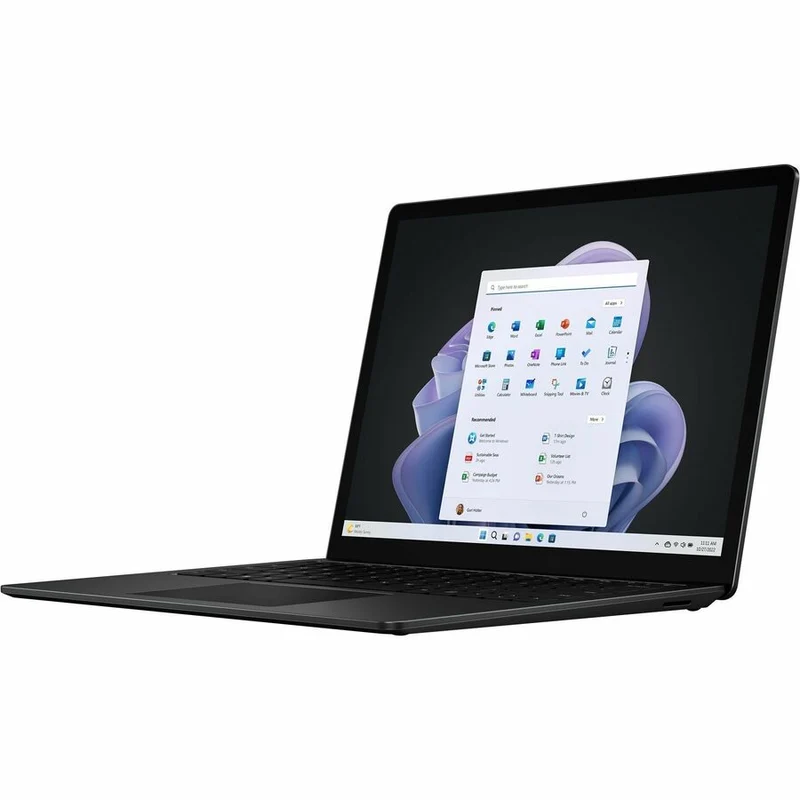 Ordinateur portable Microsoft Surface Laptop 5 15" à écran tactile - Intel Core i7 12e génération i7-1255U - Plateforme Intel Evo - 16 Go - SSD 512 Go - Clavier anglais - Noir mat RIS-00005