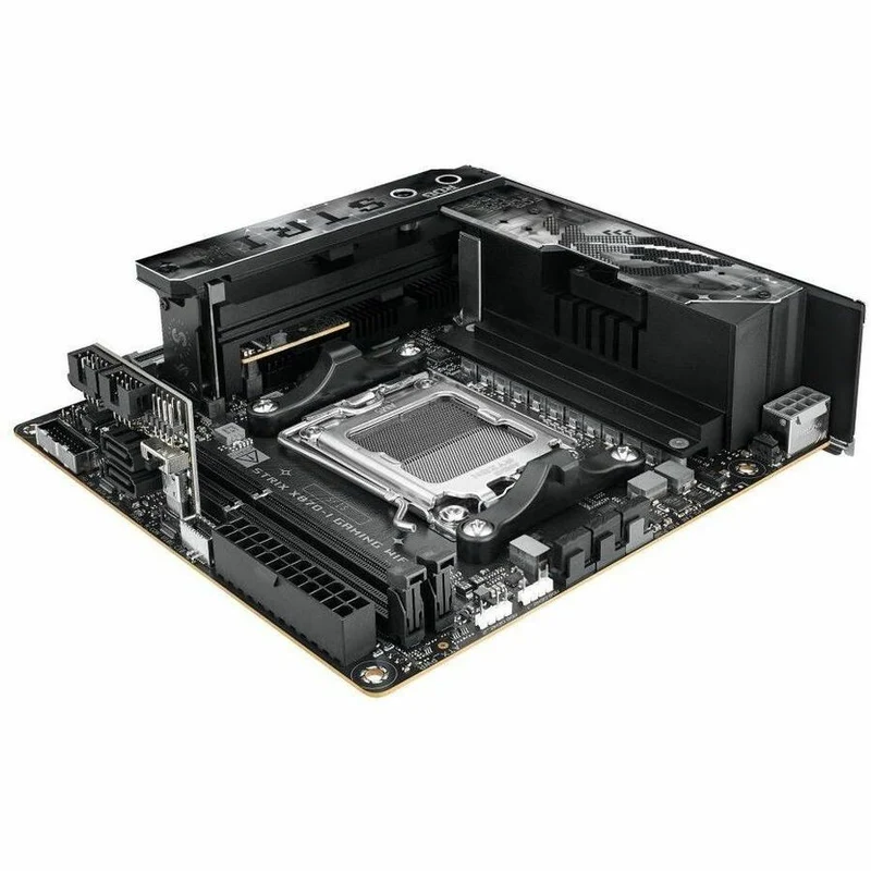Carte mère de bureau gaming Asus ROG Strix X870-I GAMING WIFI - Chipset AMD X870 - Socket AM5 - Mini ITX ROGSTRIXX870IGAMINGWIFI