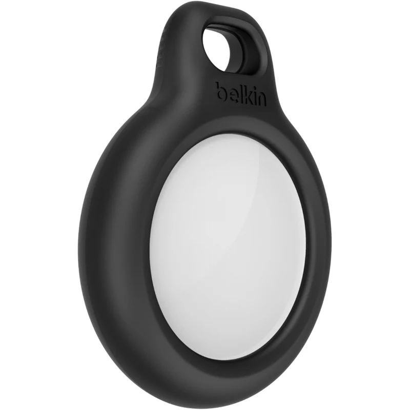 Support sécurisé Belkin avec porte-clés pour AirTag F8W973BTBLK