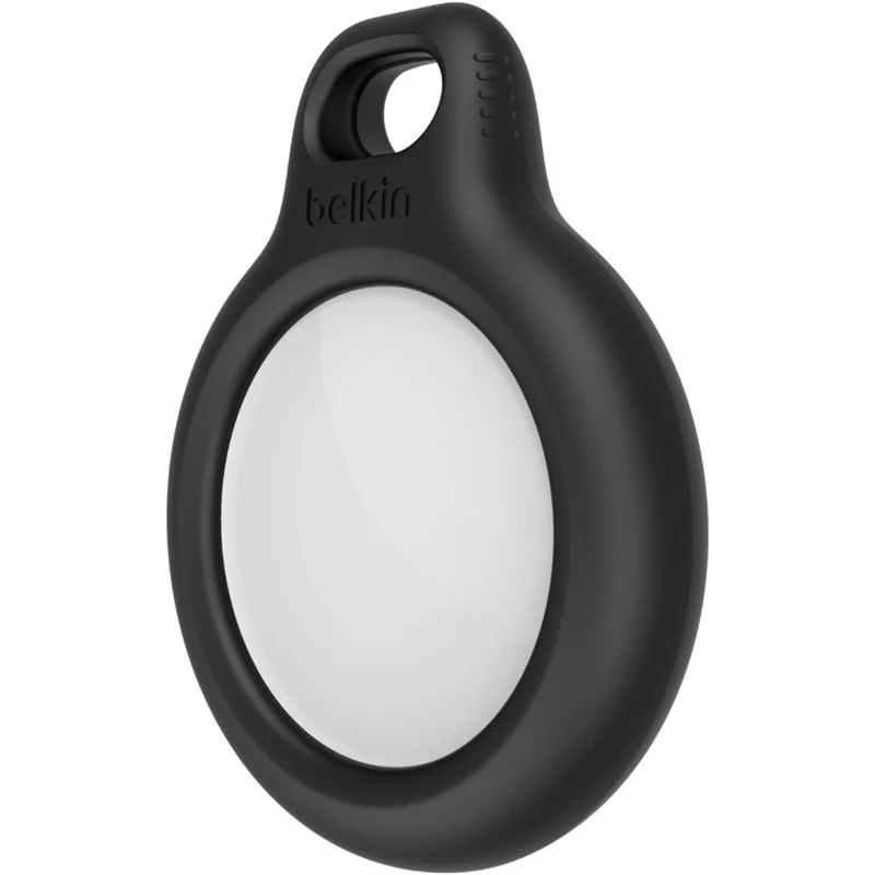 Support sécurisé Belkin avec porte-clés pour AirTag F8W973BTBLK