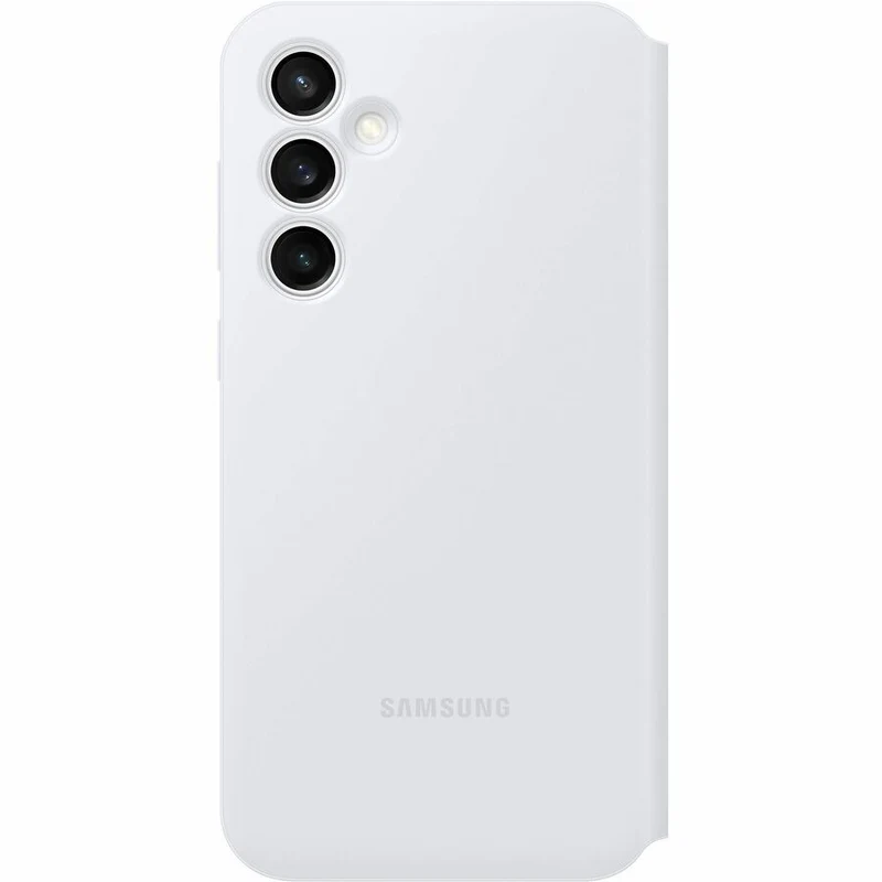 Étui de transport Samsung Smart View (portefeuille) pour smartphone Samsung Galaxy S23 FE, carte - Blanc EF-ZS711CWEGCA
